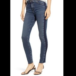 AG FARRAH STRIPE High rise skinny ankle jeans 26R
